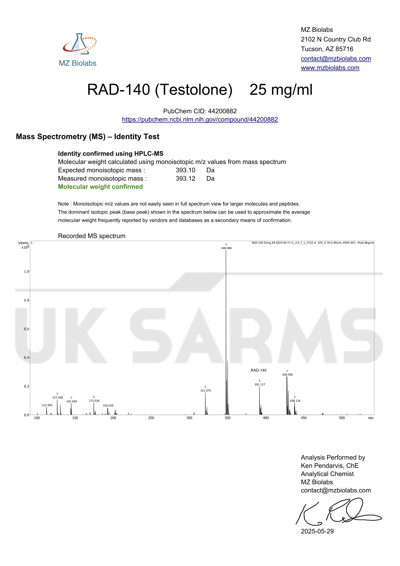 RAD140 (Testolone) - Image 5