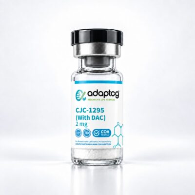 CJC-1295 with DAC 2mg research peptide vial, Adaptog Research