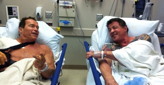 injured bodybuilder