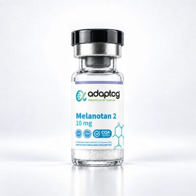 Melanotan 2 10mg research peptide vial, Adaptog Research
