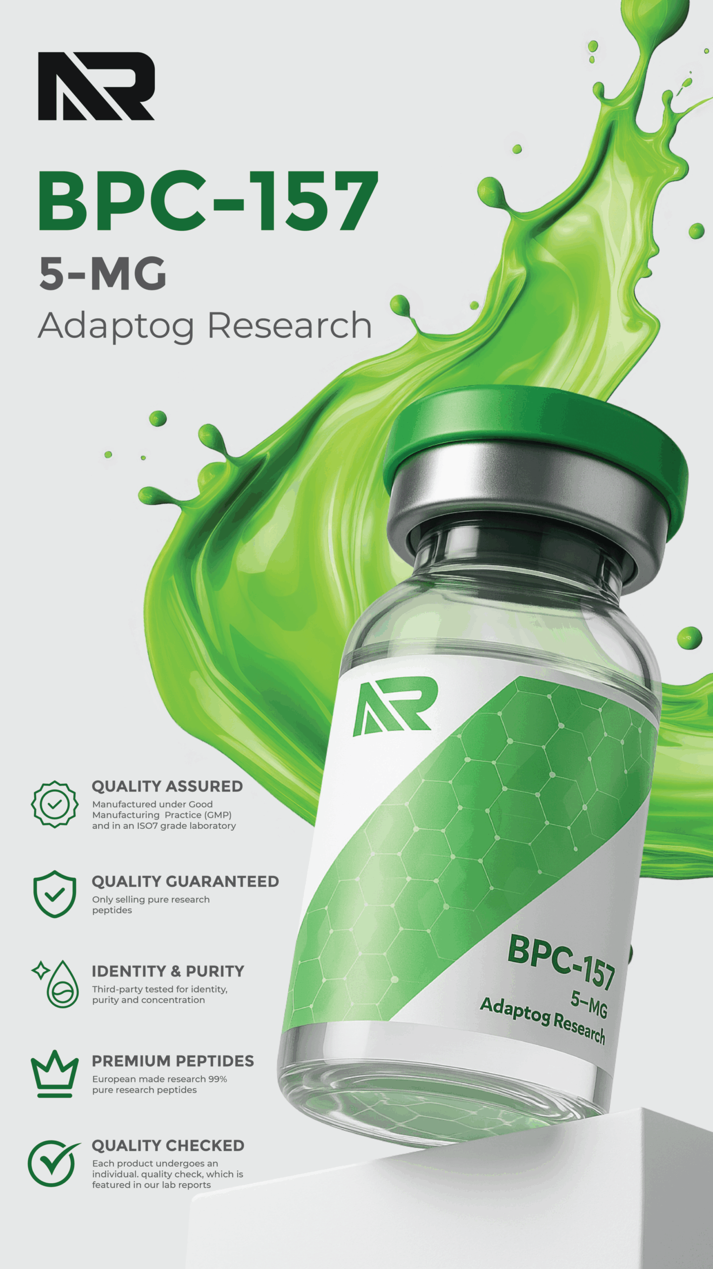 BPC-157 vial data