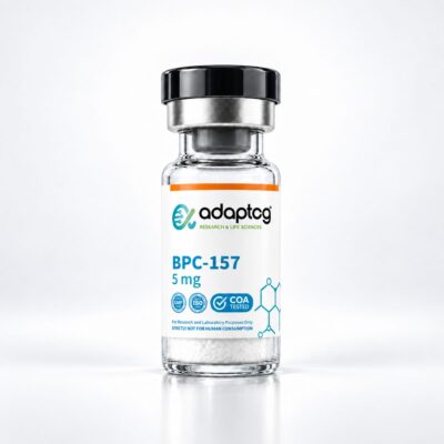 BPC-157 5mg research peptide vial, Adaptog Research