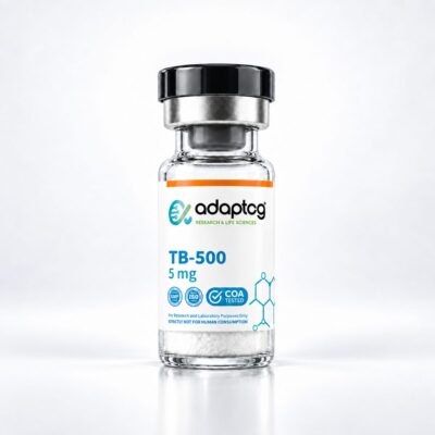 TB-500 5mg research peptide vial, Adaptog Research