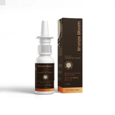Nasal Tanners by Bronze Bloom nasal tanning mist, 15ml bottle and box