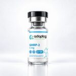 GHRP-2 5mg research peptide vial, Adaptog Research