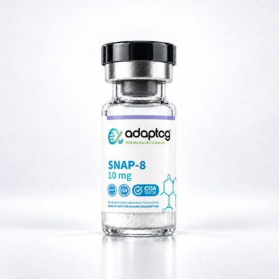 SNAP-8 10mg research peptide vial, Adaptog Research
