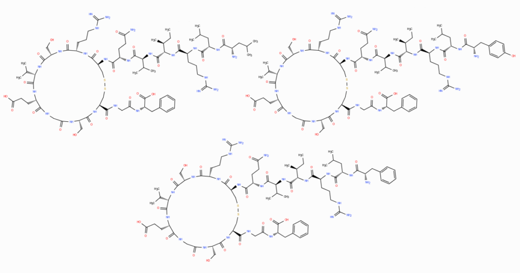 Each of these structures possesses the lipolytic activity of HGH