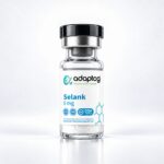 Selank 5mg research peptide vial, Adaptog Research