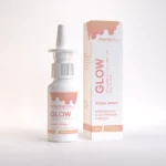 GLOW nasal spray with GHK-Cu, BPC-157 and TB-500, 15ml bottle and box, Adaptog Research